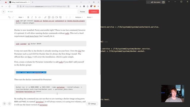 Ubuntu - Docker & Portainer Installation смотреть онлайн