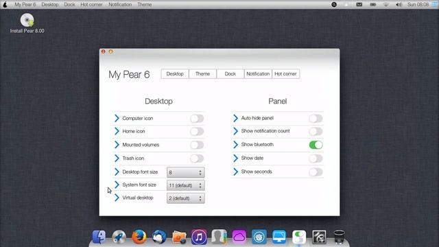Pear OS 8 смотреть онлайн