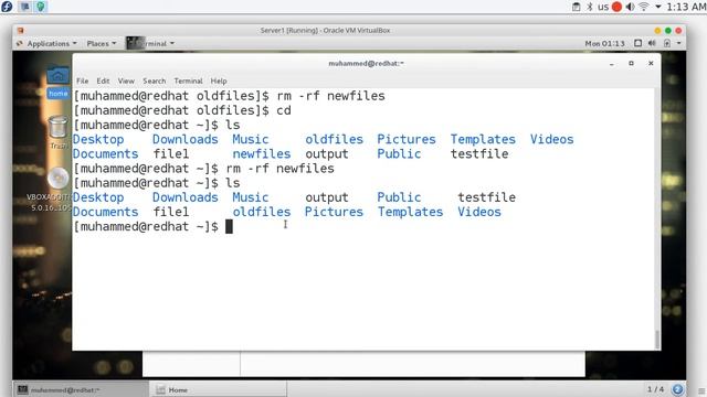 40 RHEL7 RHCSA Moving & Deleting files and directories смотреть онлайн