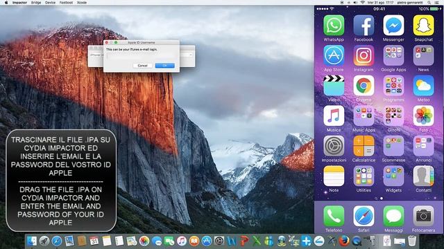 Come registrare lo schermo di IOS 7/8/9/10 (iRec 2.0) NO JAILBREAK - App iPhone & iPad смотреть онлайн