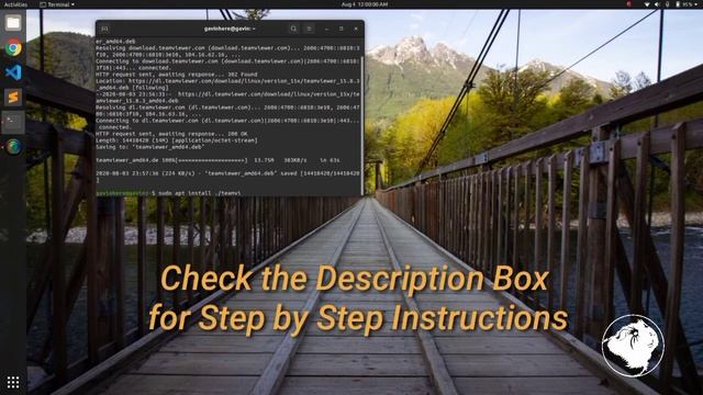 How to install TeamViewer in Linux | Step-by-Step Guide | Under the Minute Installation Guide смотреть онлайн