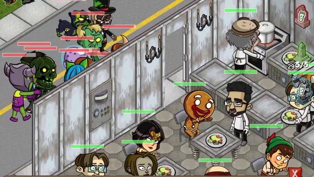 Zombie Cafe Raid iPad 4/12 смотреть онлайн