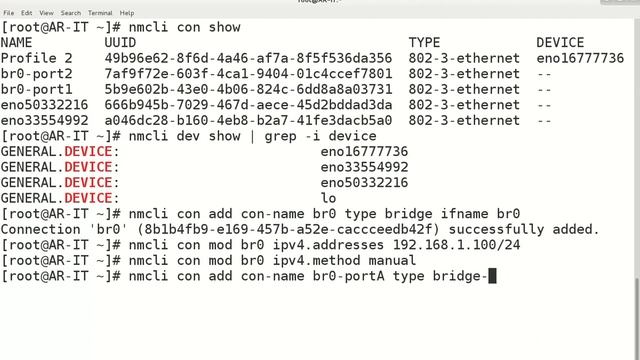 Configuring Network Bridge in Linux смотреть онлайн