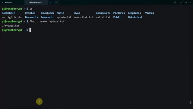 تعلم لينكس : الأوامر diff و find смотреть онлайн