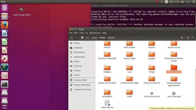 CARA GANTI CURSOR DI UBUNTU смотреть онлайн