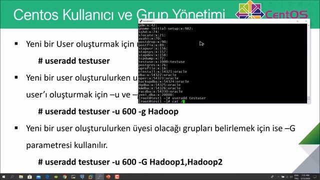 05- Linux Users ve Groups Yönetimi смотреть онлайн