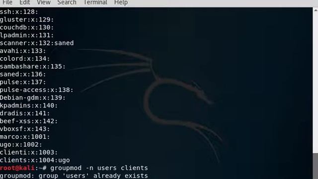 [Corso Linux] Corso Kali Linux: Base-Avanzato. Lezione #10 - Utenti e Gruppi 2 смотреть онлайн
