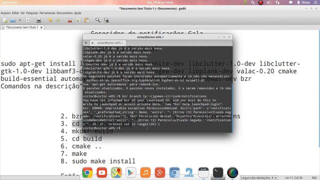 Painel de notificações Gala смотреть онлайн