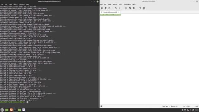 How to install Audacity on Linux Mint 21 смотреть онлайн