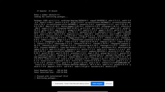ArcoLinux : 2581 Quick test of AA iso using latest Alis-dev on W10 - virtualbox - paru - MUTE смотреть онлайн