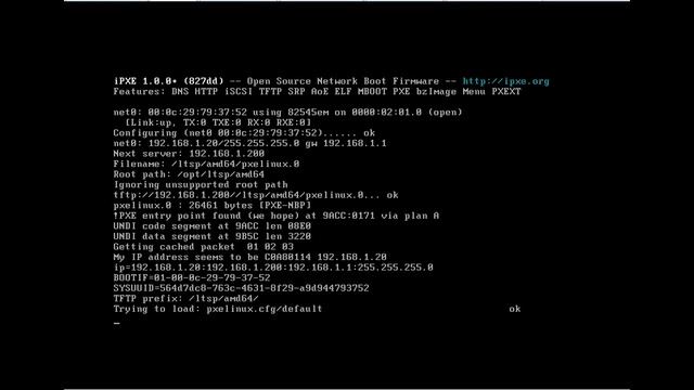 LTSP Client load Ubuntu 12.04 LTS смотреть онлайн