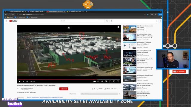 Certification AZ-104 EP08 (Machine virtuelle) - Replay Twitch смотреть онлайн