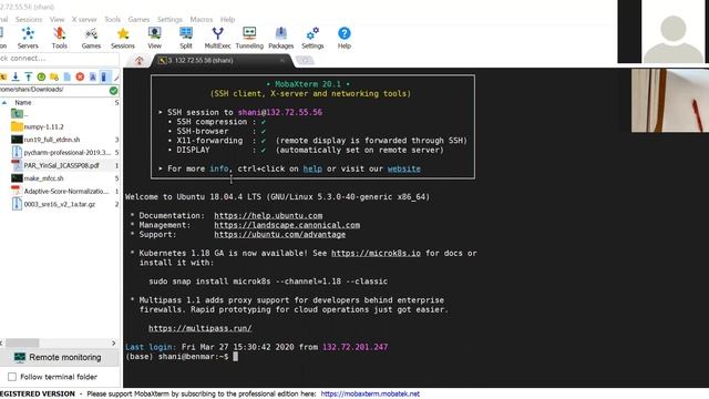 Mobaxterm tutorial (by Shani Klein, Hebrew). Terminal to server that is good for Windows users. смотреть онлайн