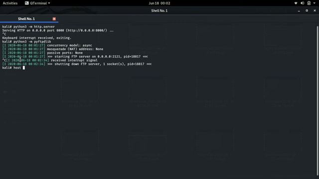 Linux Tools (8th Lesson) - whole, traceroute, http server, ftp server, host, nc смотреть онлайн