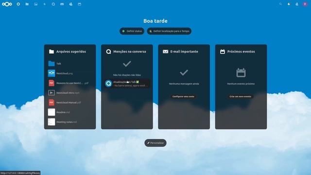 Configure seu Nextcloud de maneira fácil e tenha controle sobre o seu armazenamento de dados! смотреть онлайн