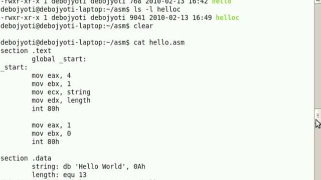 Assembly Language Tutorial #7 nasm Assembler смотреть онлайн