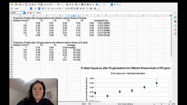 Open Office Error Bars (standard deviation and range) смотреть онлайн