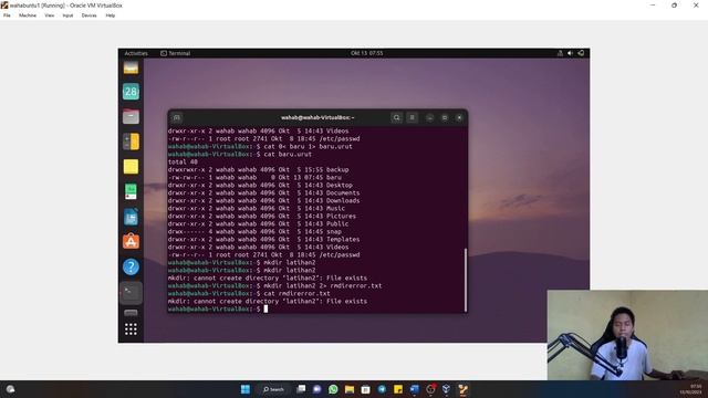 H8 - Job 05 Perintah Input Output Linux смотреть онлайн