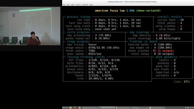 [Dutch] HacknamStyle workshop - Fuzzing binaries смотреть онлайн