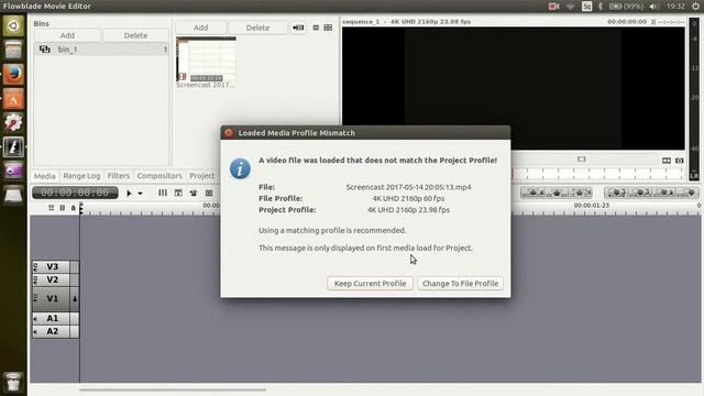 Flowblade on Ubuntu 17 [4K video editor] смотреть онлайн