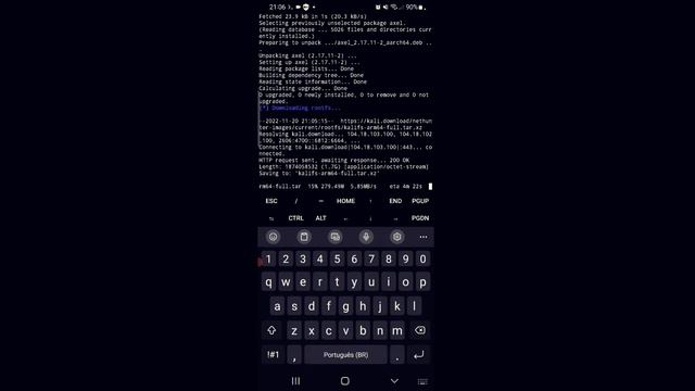 Termux - Como instalar Kali Linux Oficial смотреть онлайн