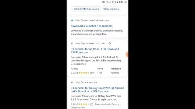 S Launcher the best app.solve the problem tipes. смотреть онлайн
