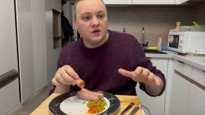 Сосиски мукбанг