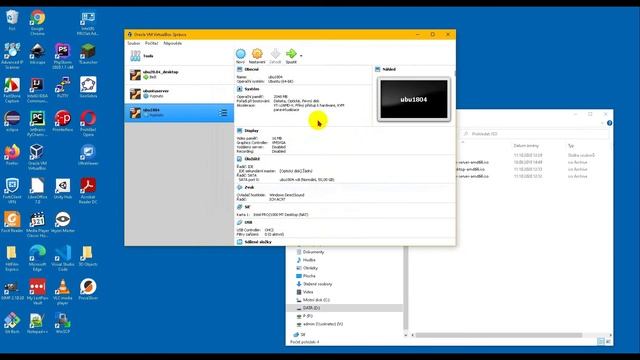 Virtual Box, konfigurace, vytvoření a nastavení virt. PC смотреть онлайн
