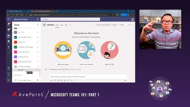 Microsoft Teams 101: How to Efficiently Collaborate & Be Productive [Part 1] смотреть онлайн