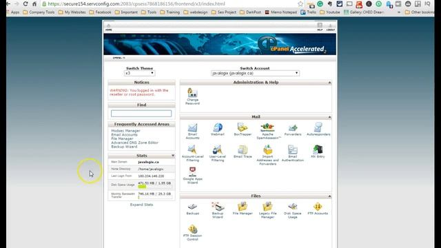 How to access your website control panel (cpanel) смотреть онлайн