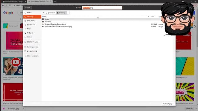 How to use LibreOffice Draw to Create Youtube Thumbnail in Ubuntu Linux смотреть онлайн