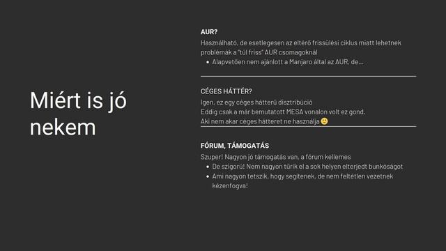 Manjaro Linux bemutatása - véleményvideó! смотреть онлайн