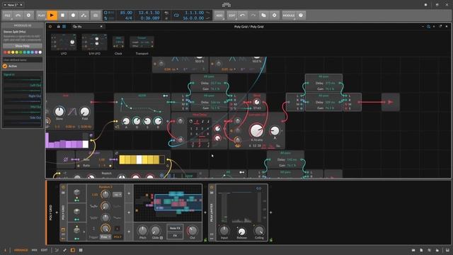 ⚡ This is how I build this big modular Bitwig 3.1 Grid - Review "Into Space" Generative-2020-01-03 смотреть онлайн