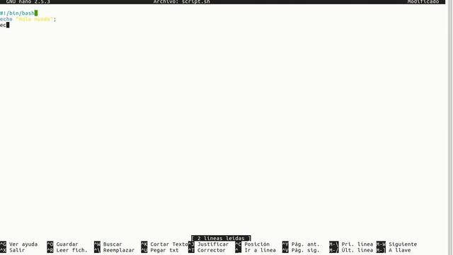 Tutorial de Linux- ¿Como crear un script en bash? смотреть онлайн