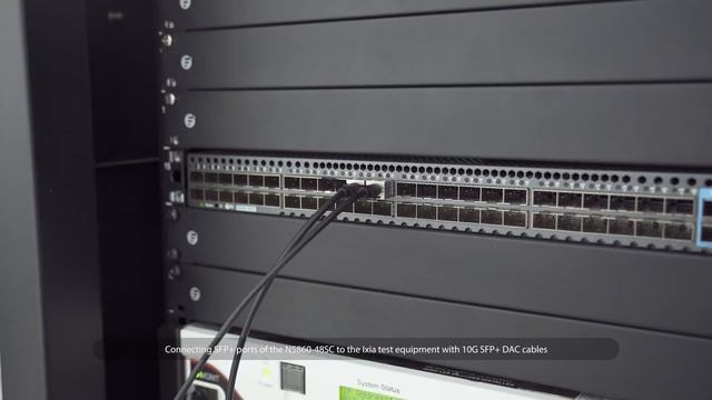 Ixia RFC2544 Test for N5860-48SC Data Center Switch | FS смотреть онлайн