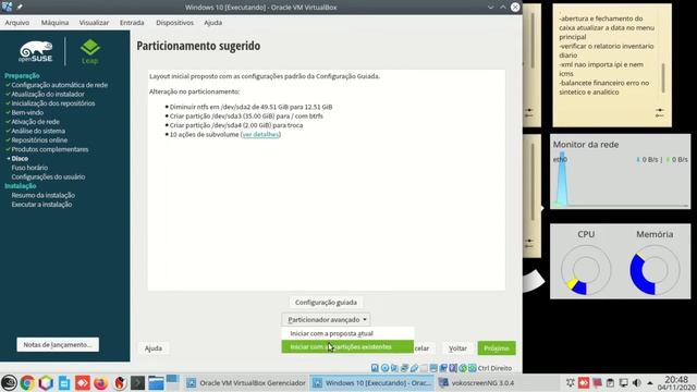 Usuário Iniciante, DualBoot Windows 10 com OpenSuse смотреть онлайн