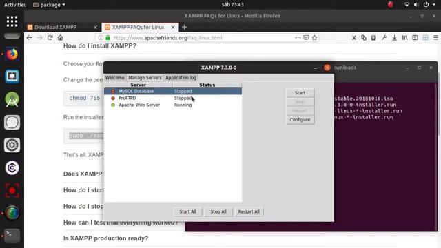 Instalar o xampp no ubuntu 18.04 e derivados смотреть онлайн
