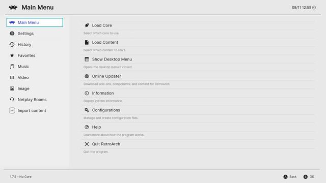 (Upcoming) RetroArch 1.7.6 - Ozone UI - Virtual keyboard and messageboxes implemented! смотреть онлайн