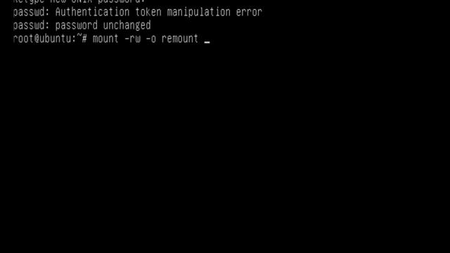 Linux Ubuntu: Authentication Token Manipulation Error - fix смотреть онлайн