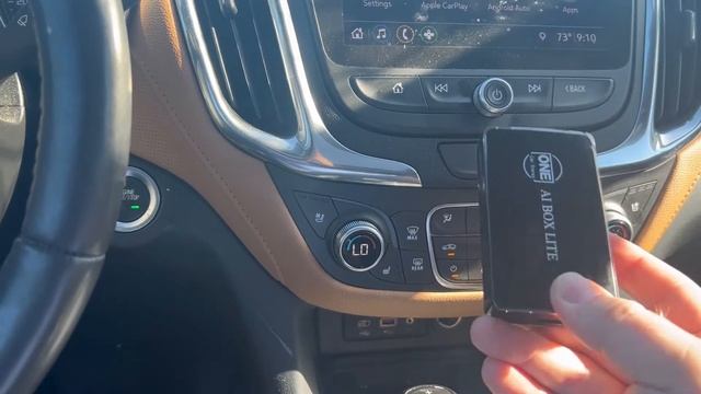 2018-2020 Chevy Equinox Wireless Apple CarPlay and Android Auto with One Car Stereo AI Box Lite смотреть онлайн