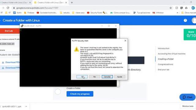 Qwiklabs Create a Folder with Linux NOT WORKING смотреть онлайн