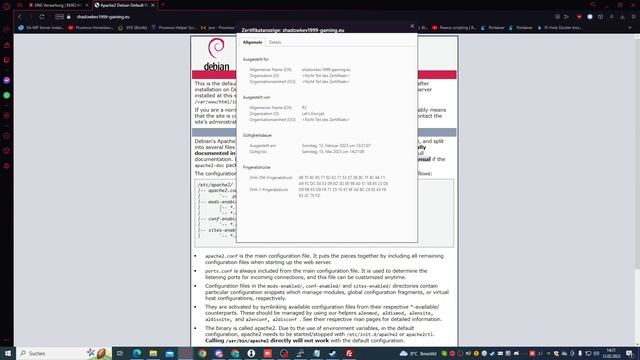 Linux Debian Server Einrichten & Konfigurieren -ssl certbot installieren ... #3 [GER] смотреть онлайн