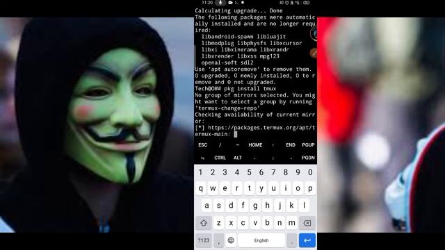 how to use tmux in termux || how to split screen in termux смотреть онлайн