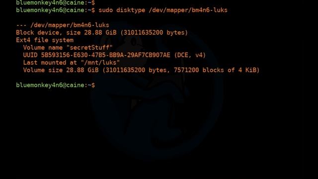mounting and creating LUKS containers - Linux Command Line tutorial for forensics - 34 смотреть онлайн