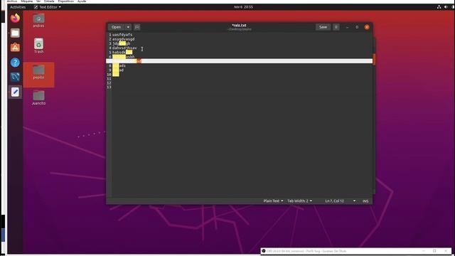 11 Editor de Texto Gedit (Parámetros) | Ubuntu Focal смотреть онлайн