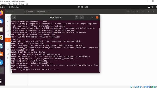 How to fix: Parsing filters unsupported error in Ubuntu 20.04.2.0 (while extracting RAR) смотреть онлайн