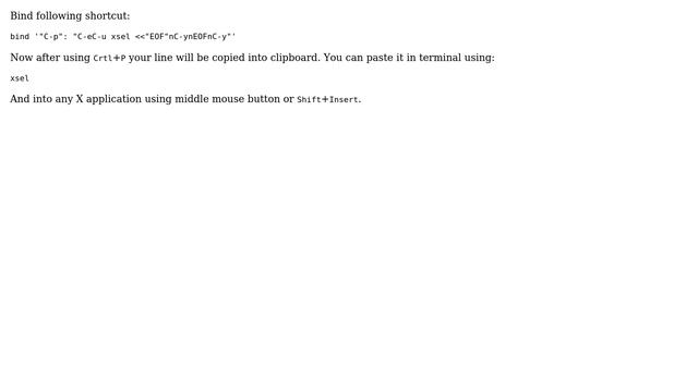 Ubuntu: Selecting text in the terminal without using the mouse смотреть онлайн