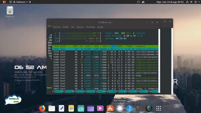 Review sin estrés Voyager 10 Debian Buster en español смотреть онлайн