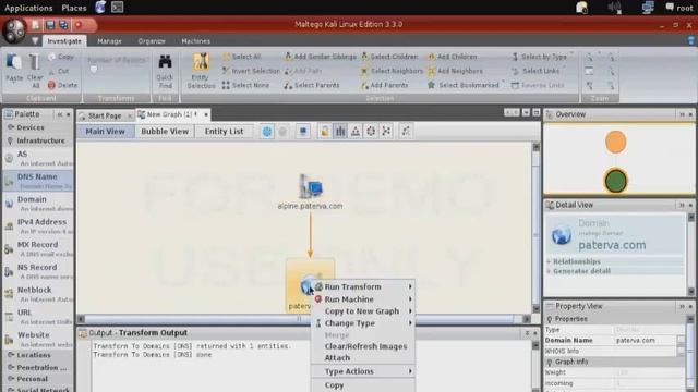 How to use Maltego to Gather Information for Penetration testing - Kali Linux смотреть онлайн