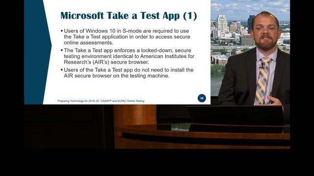 Preparing Technology for Online Testing Webcast - 2019 смотреть онлайн